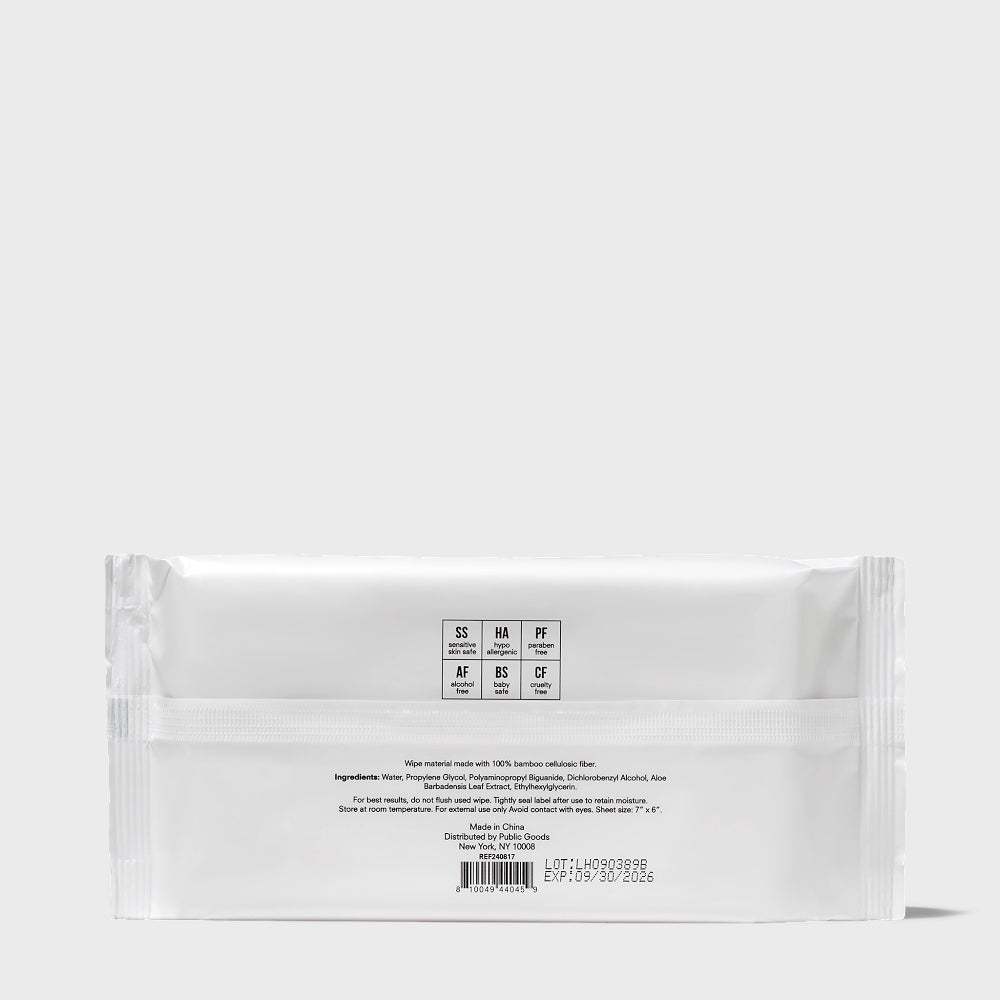 Pure Bamboo Wet Wipes (300 ct)