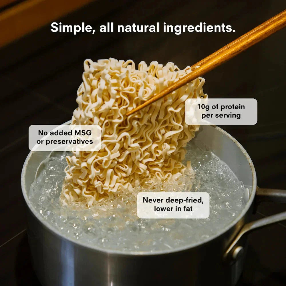 Spicy Sesame Oil Ramen Noodles