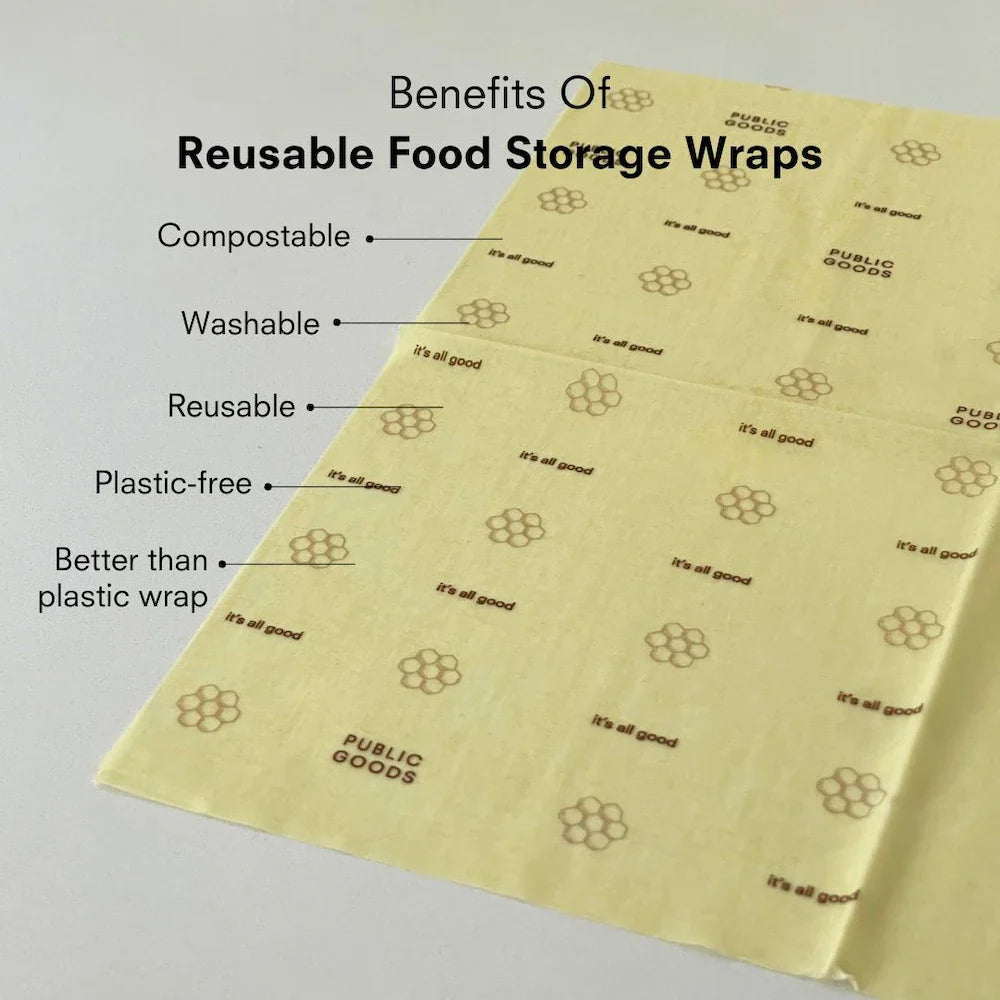 Reusable Food Storage Wraps