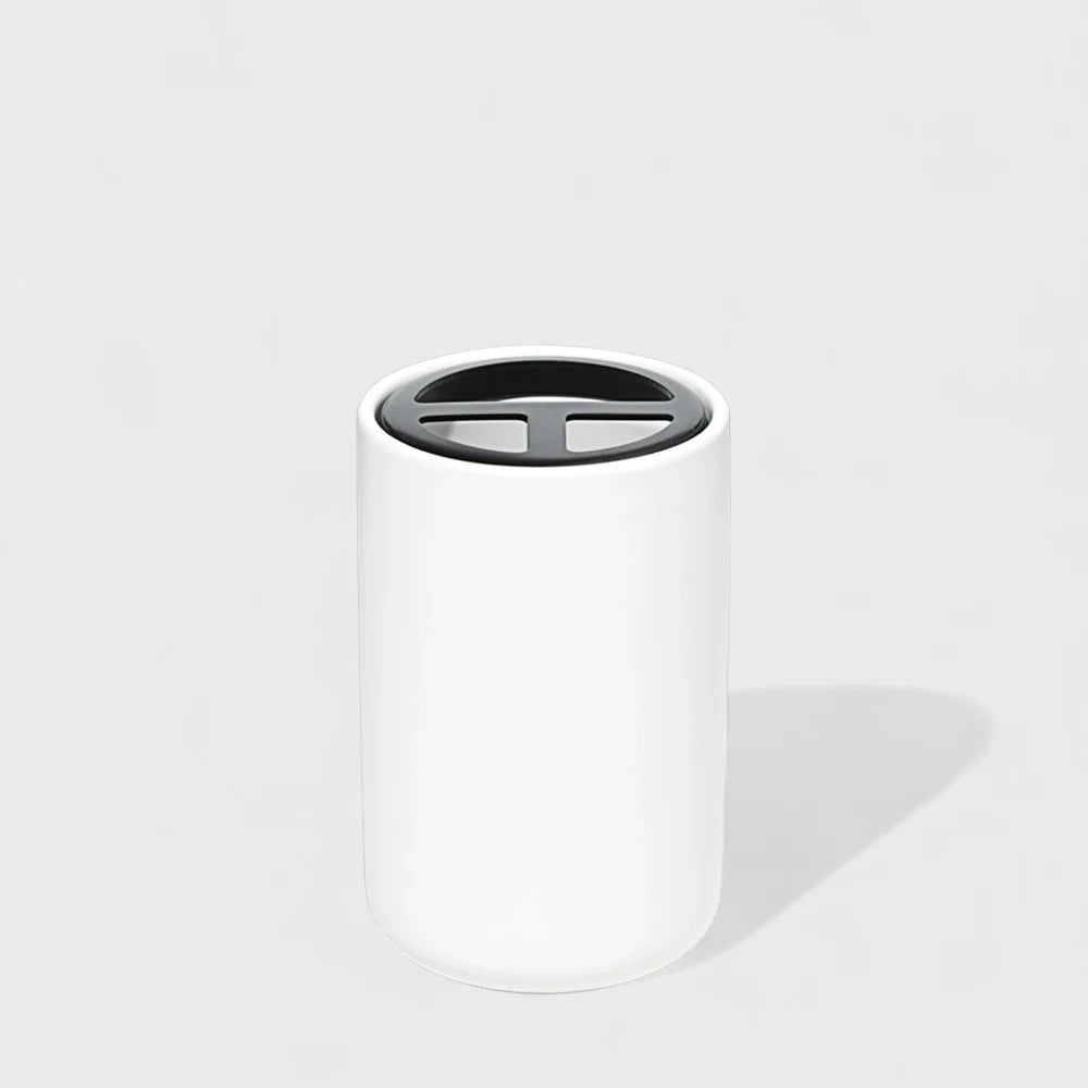 Stoneware Toothbrush Holder