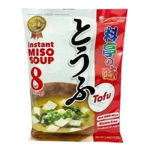 MARUKOME INSTANT MISO SOUP NO MSG ADDED TOFU 8P 5.4OZ