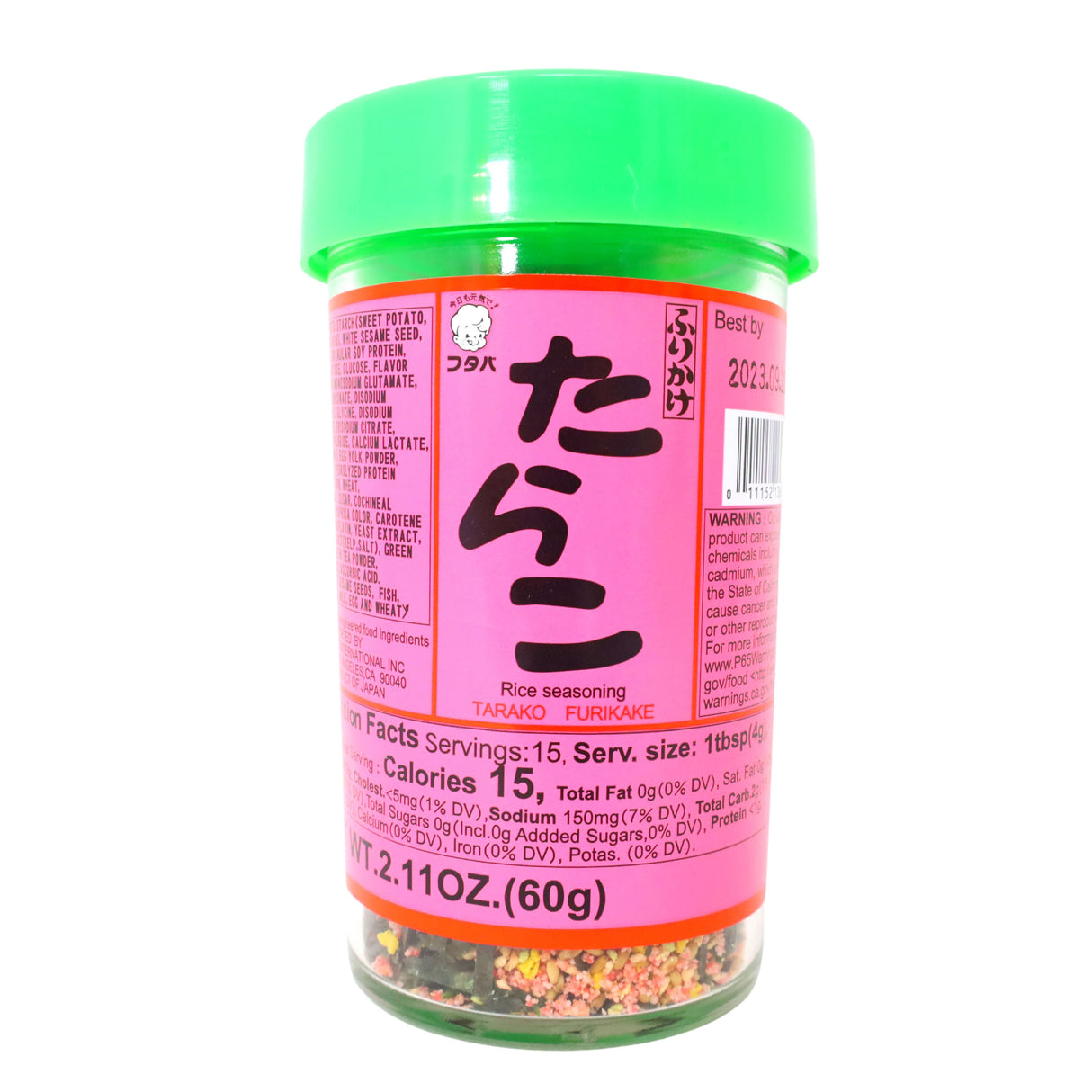 FUTABA TARAKO FURIKAKE 2.11OZ/60G