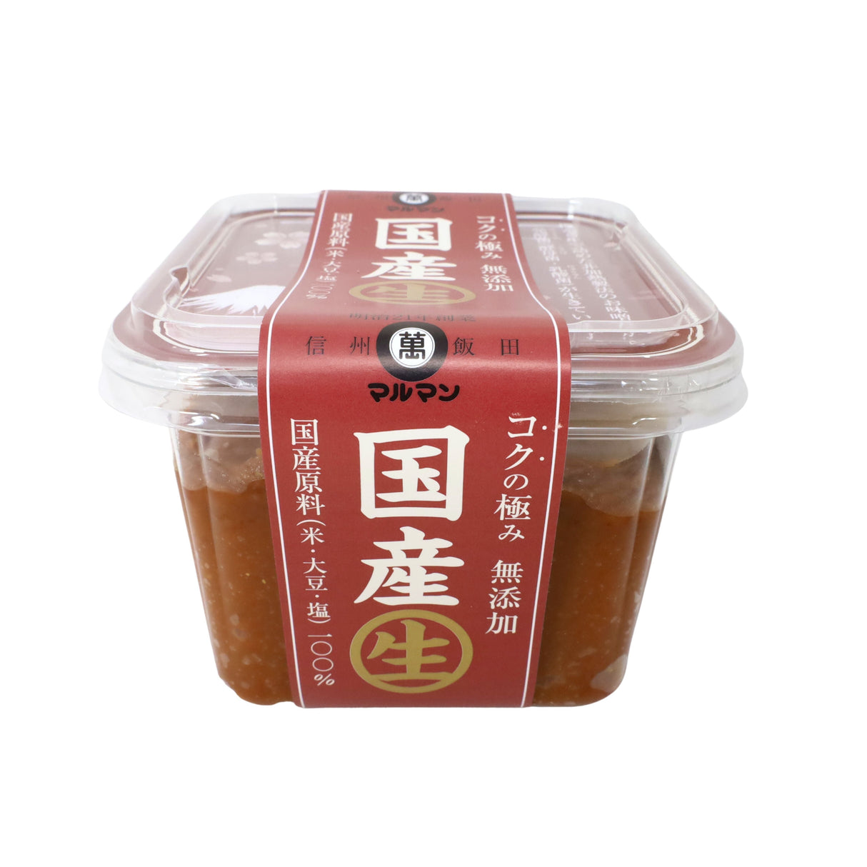 MARUMAN KOKU NO KIWAMI KOKUSAN MUTENKA NAMA MISO 1.1LB/500G