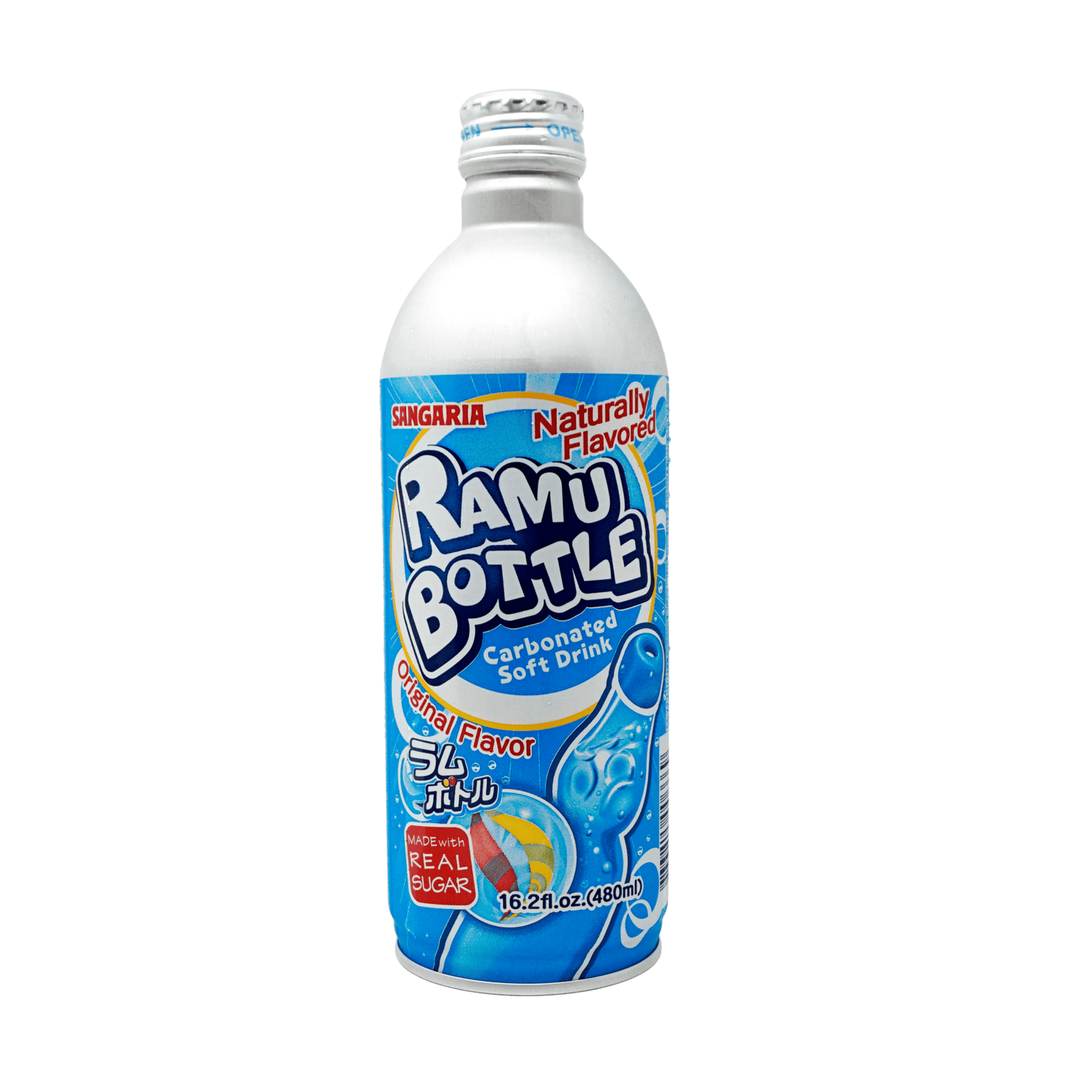 SANGARIA RAMU BOTTLE - ORIGINAL PREMIUM CARBONATED SOFT DRINK 16.2FLOZ