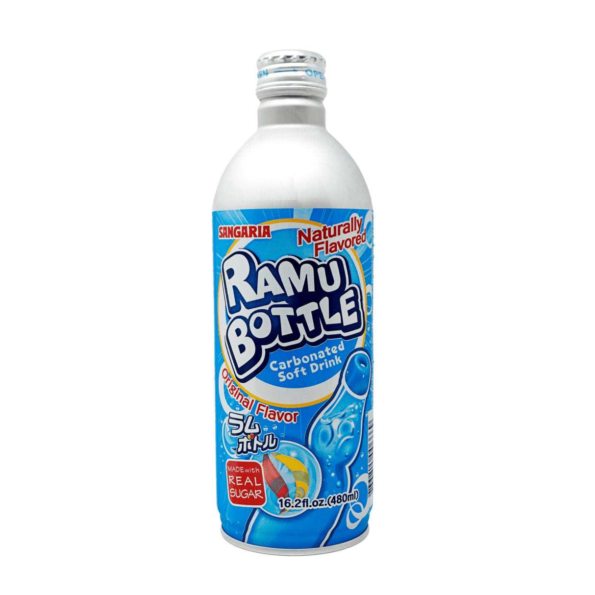 SANGARIA RAMU BOTTLE - ORIGINAL PREMIUM CARBONATED SOFT DRINK 16.2FLOZ