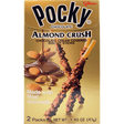 GLICO POCKY CHOCOLATE ALMOND CRUSH FLAVOR 2PACKS 1.45OZ/41G