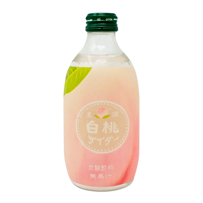 TOMOMASU White Peach Cider 10.14fl oz