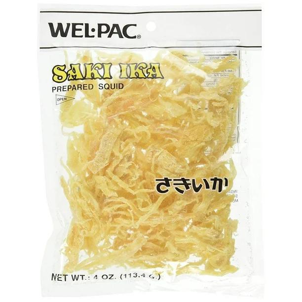 WEL-PAC SAKI IKA SHREDDED SQUID 4OZ/113G