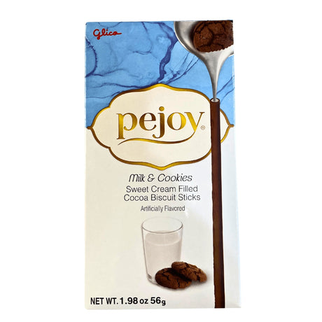 EXPIRING ON 5/25/2024 GLICO PEJOY MILK & COOKIES 1.98OZ/56G