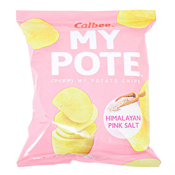 Calbee My Pote My potato Chips Himalayan Pink Salt 2.12oz/60g - GOHAN Market