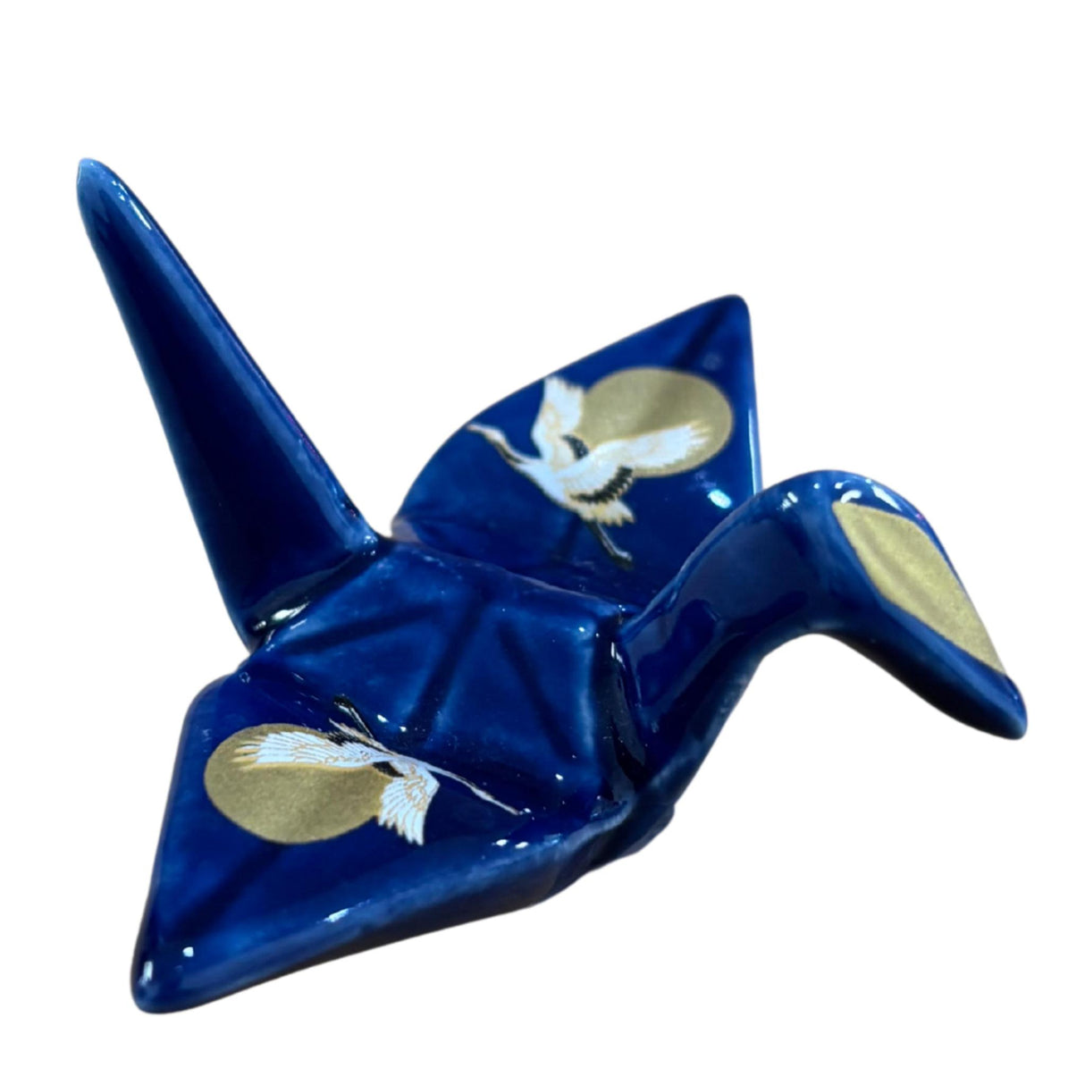 2"L CHOPSTICK REST CRANE MOON NAVY