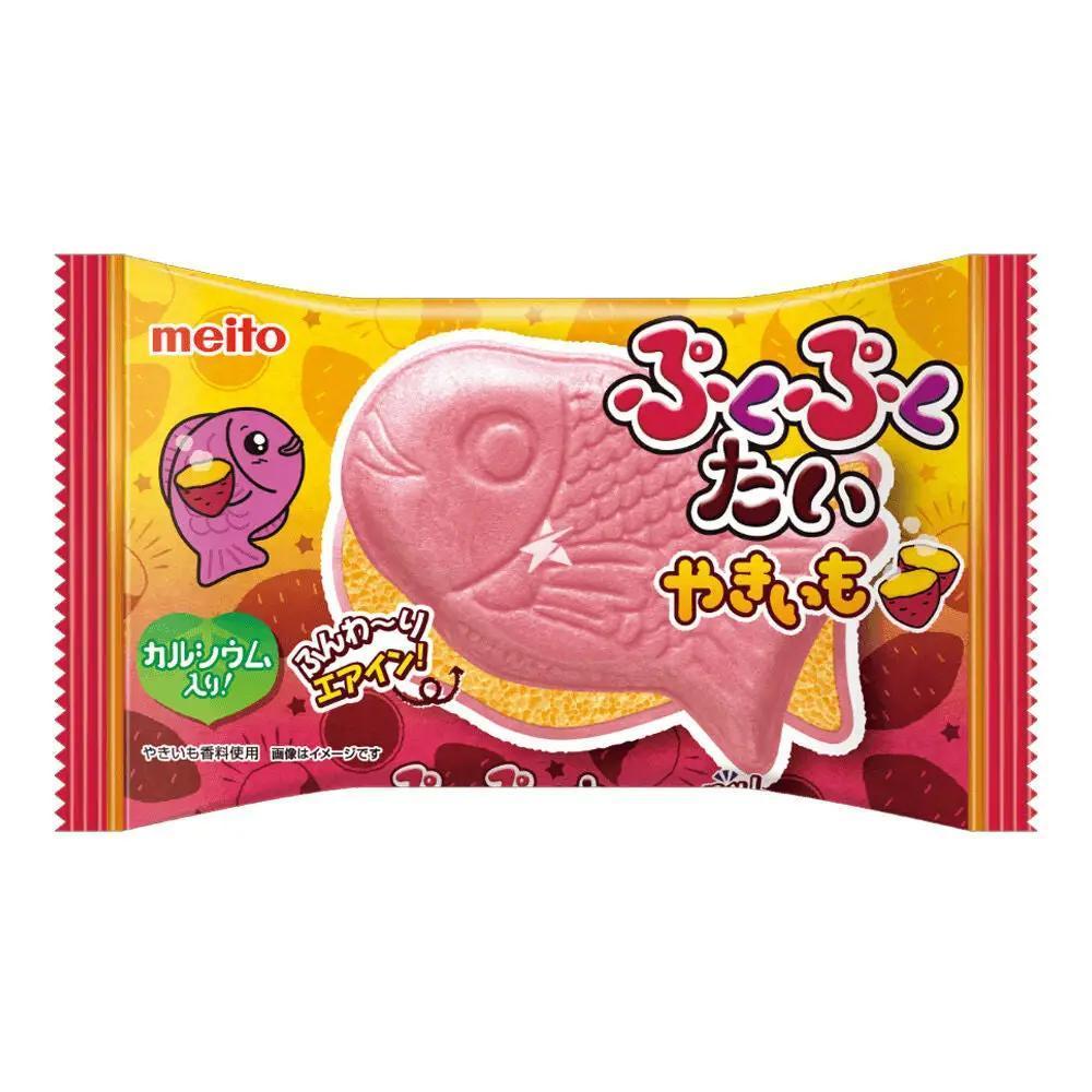 MEITO PukupukuTai Air-In Choco Baked Sweet Potato 17G