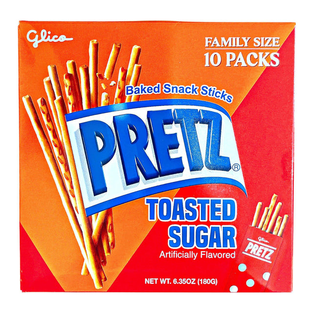 GLICO PRETZ TOASTED SUGAR FAMILY SIZE