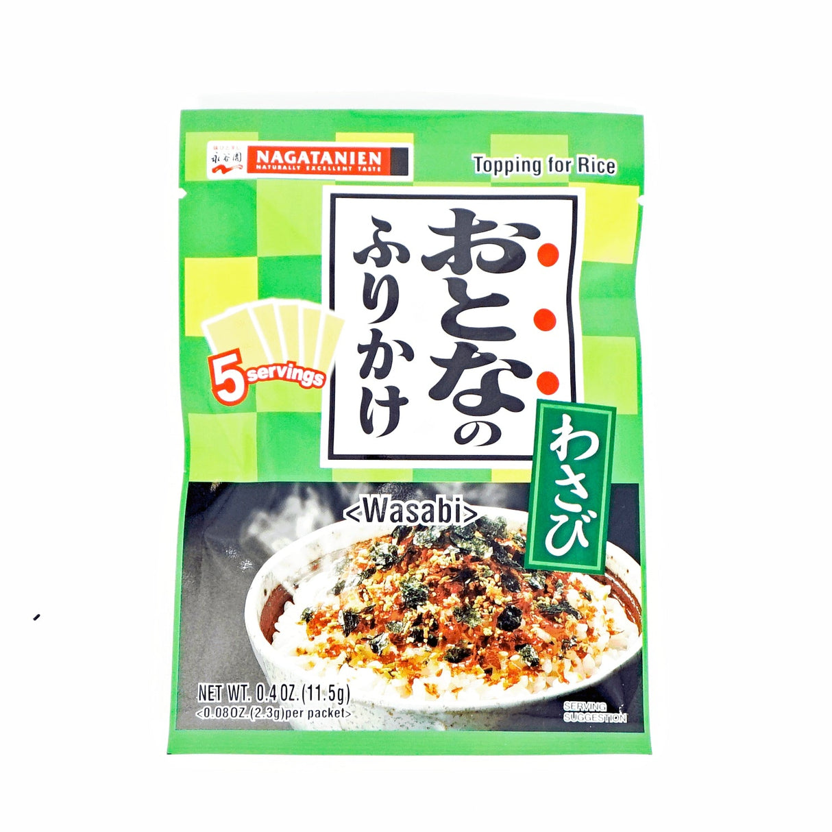 NAGATANIEN OTONA-NO FURIKAKE WASABI 0.4OZ