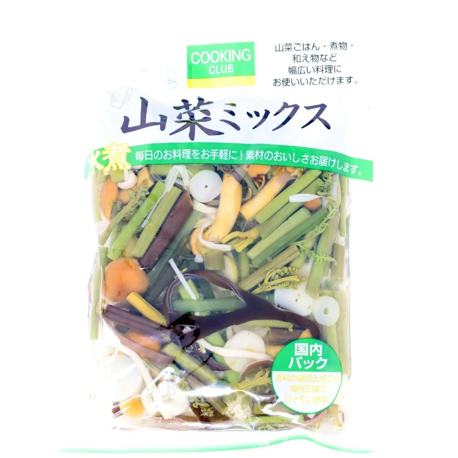 MARUOKA COOKING CLUB SANSAI MIX MIZUNI BOILED VEGETABLE 2.8OZ/80G