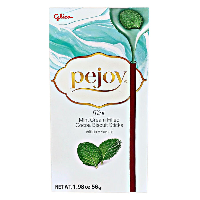 GLICO Pejoy Mint Cream Filled Biscuit 1.98oz/56g - GOHAN Market