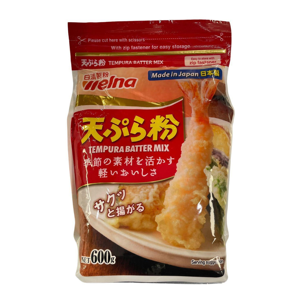 NISSIN WELNA TEMPURA KO TEMPRA BATTER MIX 21.16OZ/600G