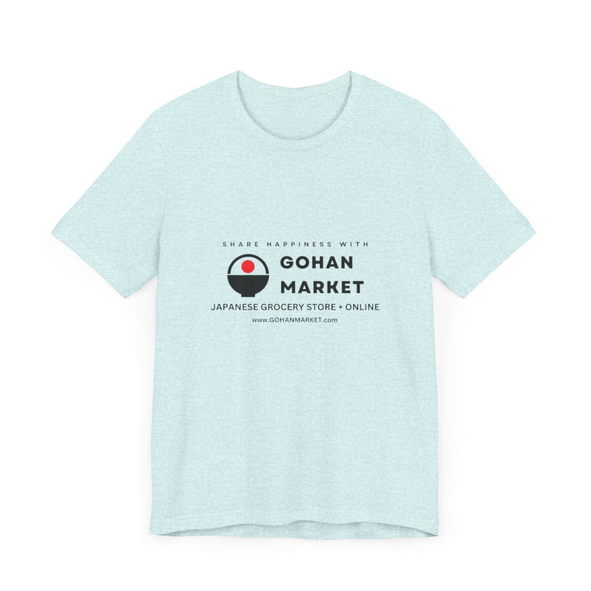 GOHAN MARKET Unisex Jersey Short Sleeve Tee