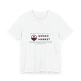 GOHAN MARKET Unisex Jersey Short Sleeve Tee