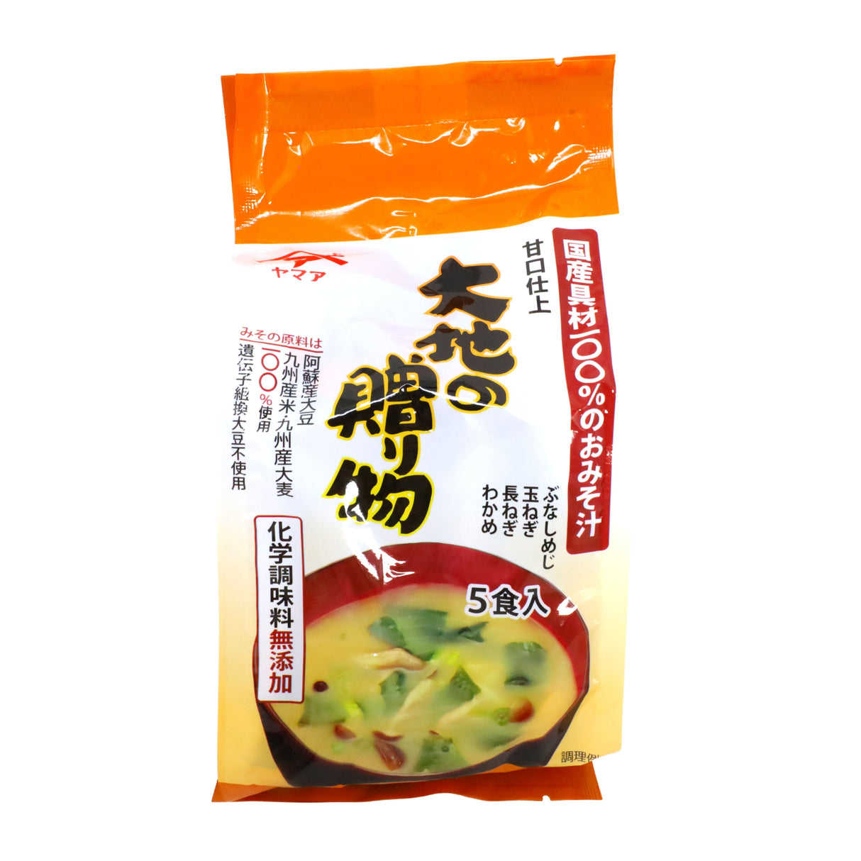 DAICHI NO OKURIMONO FREEZ DRY MISO SOUP 5 PACK 1.78OZ/50.5G