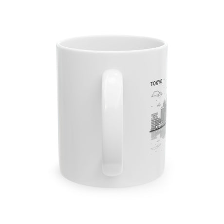 GOHAN MARKET TOKYO Ceramic Mug, (11oz, 15oz)