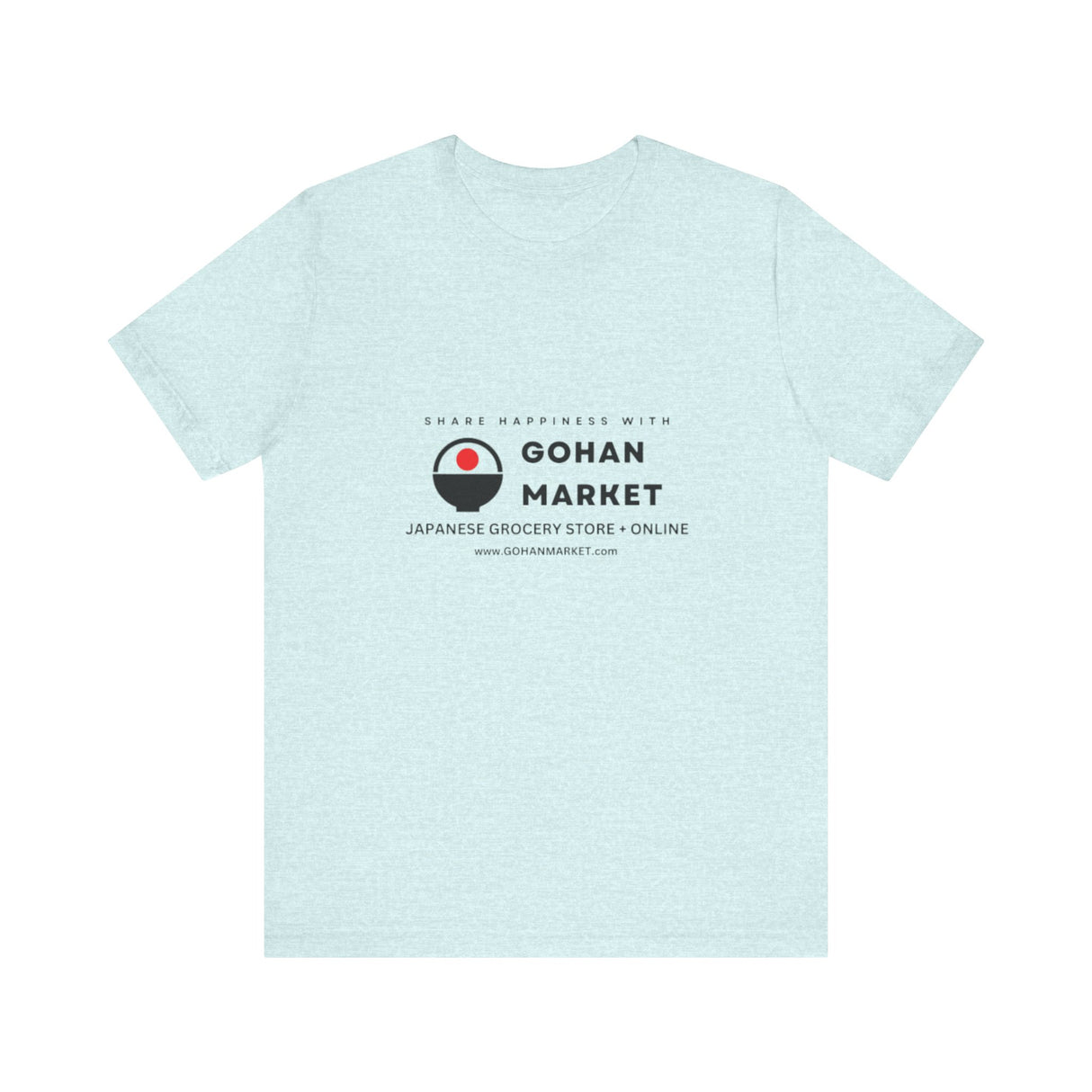 GOHAN MARKET Unisex Jersey Short Sleeve Tee