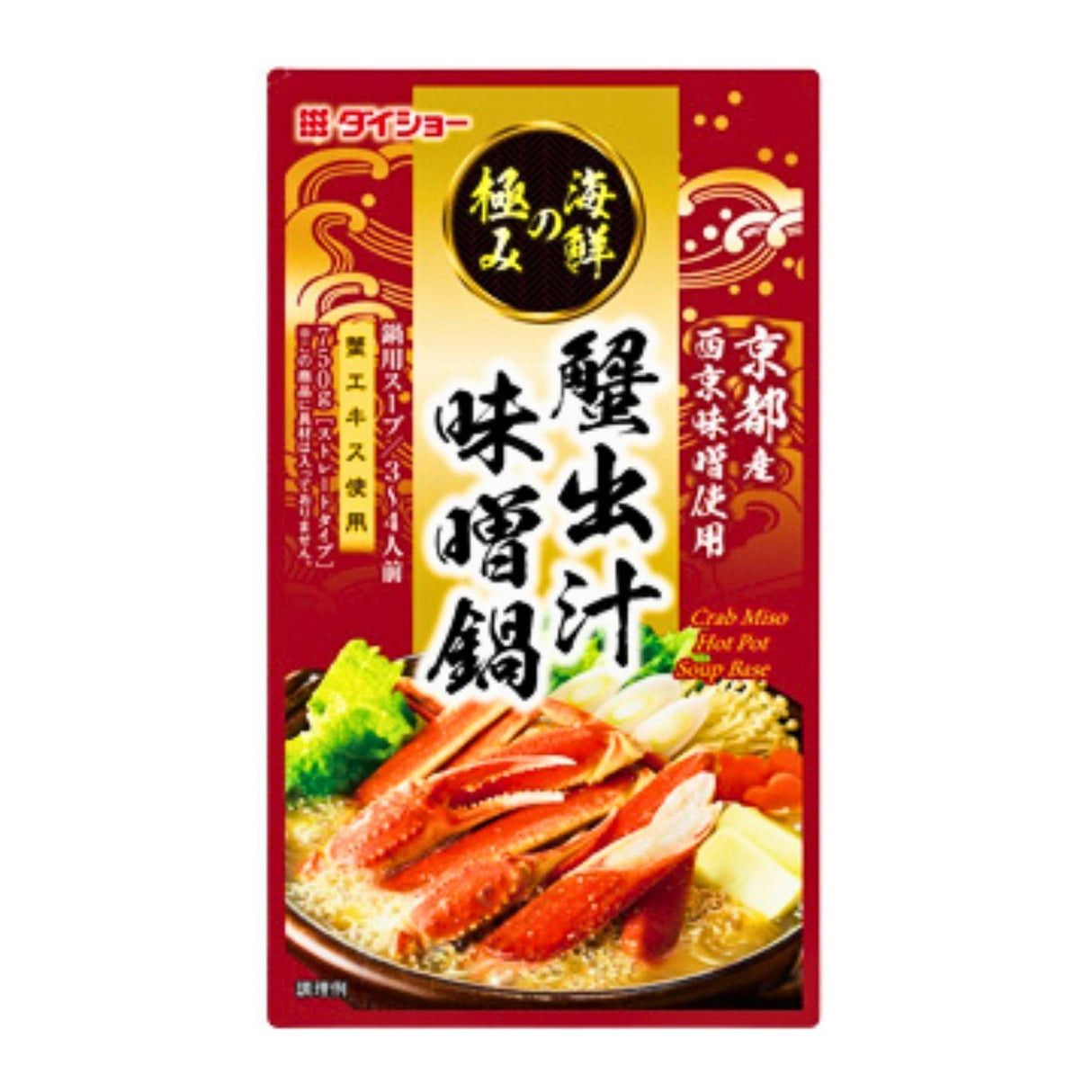 DAISHO KANIDASHI MISO NABE SOUP BASE JAPANESE HOT POT 26.45 OZ/750G