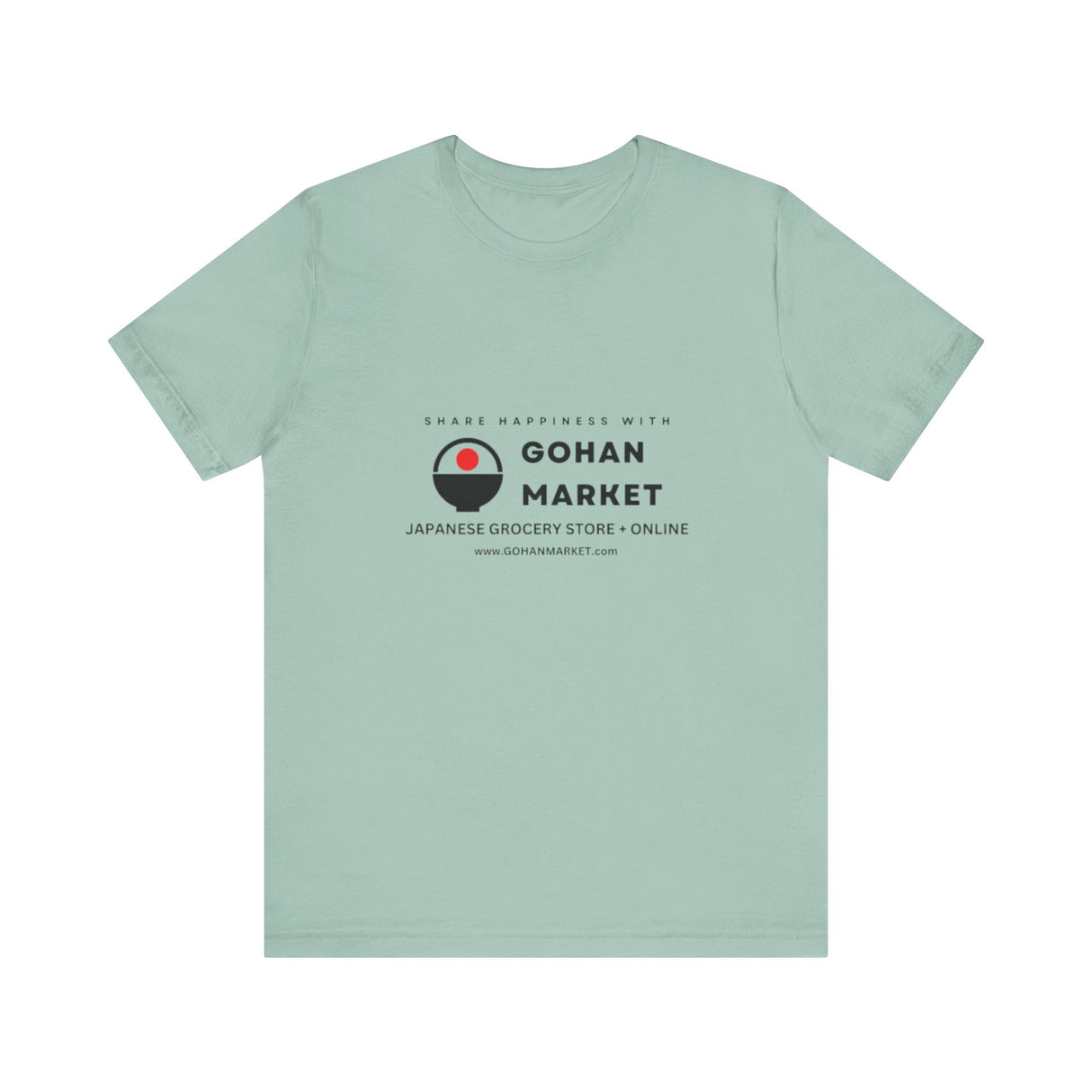 GOHAN MARKET Unisex Jersey Short Sleeve Tee