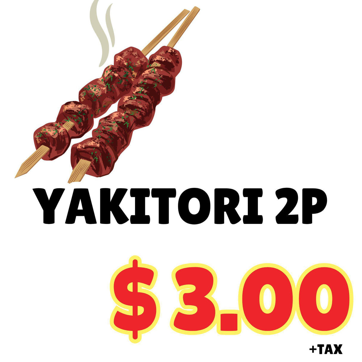 HOT FOOD YAKITORI 2P