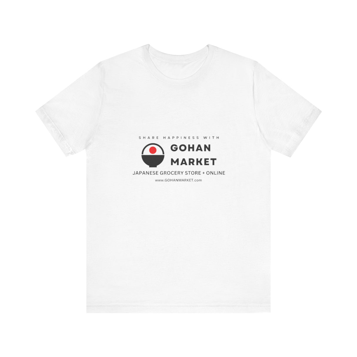 GOHAN MARKET Unisex Jersey Short Sleeve Tee