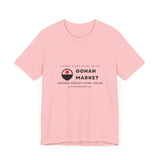 GOHAN MARKET Unisex Jersey Short Sleeve Tee