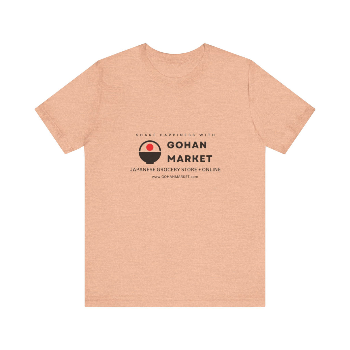 GOHAN MARKET Unisex Jersey Short Sleeve Tee