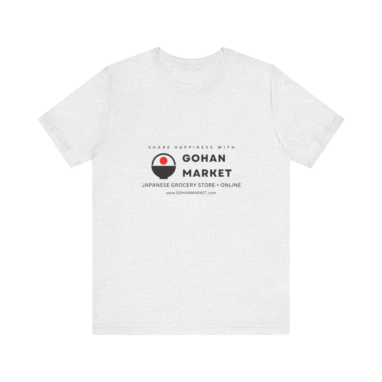 GOHAN MARKET Unisex Jersey Short Sleeve Tee