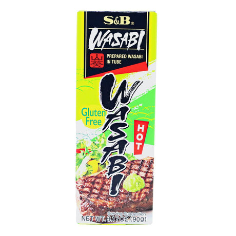 SB PREPARED WASABI IN TUBE GLUTEN FREE 3.17OZ/90G