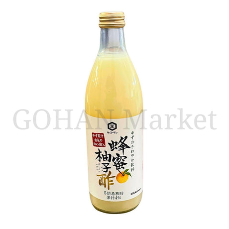 KKM HONEY YUZU VINEGAR 17FLOZ/500ML