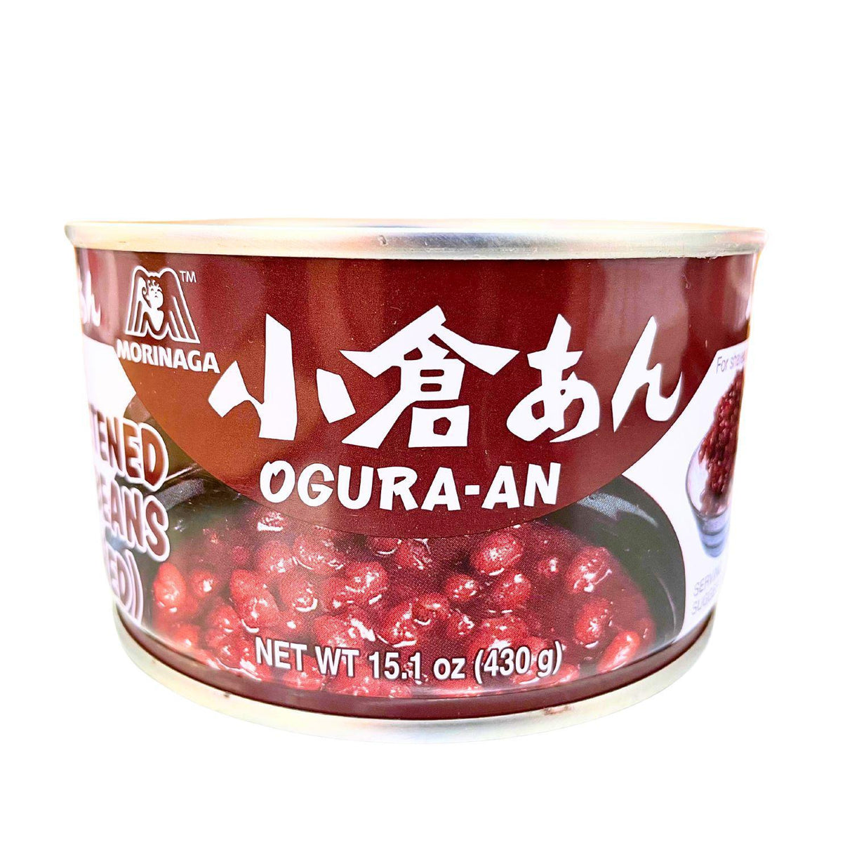 MORINAGA OGURA-AN 15.16OZ(430G) SWEETENED RED BEANS