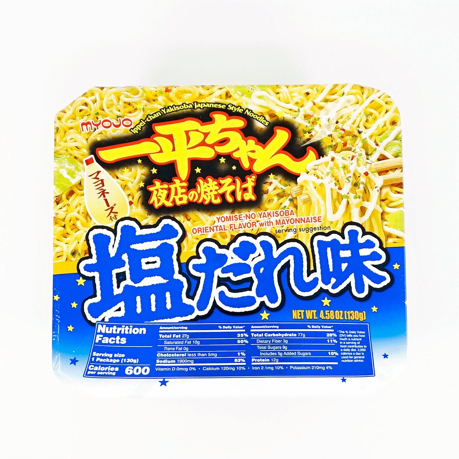 Myojo Ippei Chan Yomise No Yakisoba Oriental Flavor 4.58oz/130g – GOHAN  Market