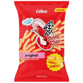 CALBEE SHRIMP CHIPS ORIGINAL 40Z/113G - GOHAN Market