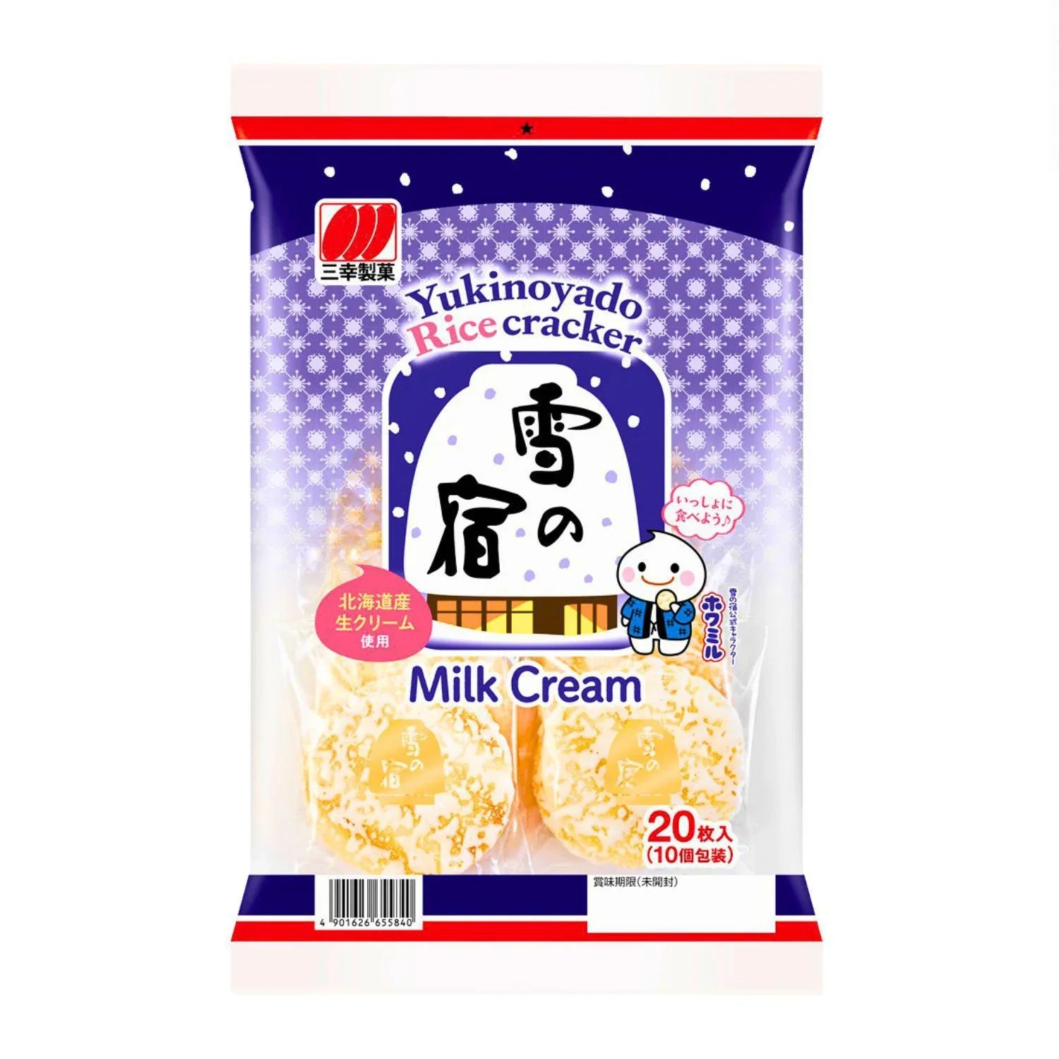 yokidoki ꪔ̤̮ˊˎ˗ SANKO YUKINOYADO RICE CRACKERS 4.56OZ – GOHAN Market