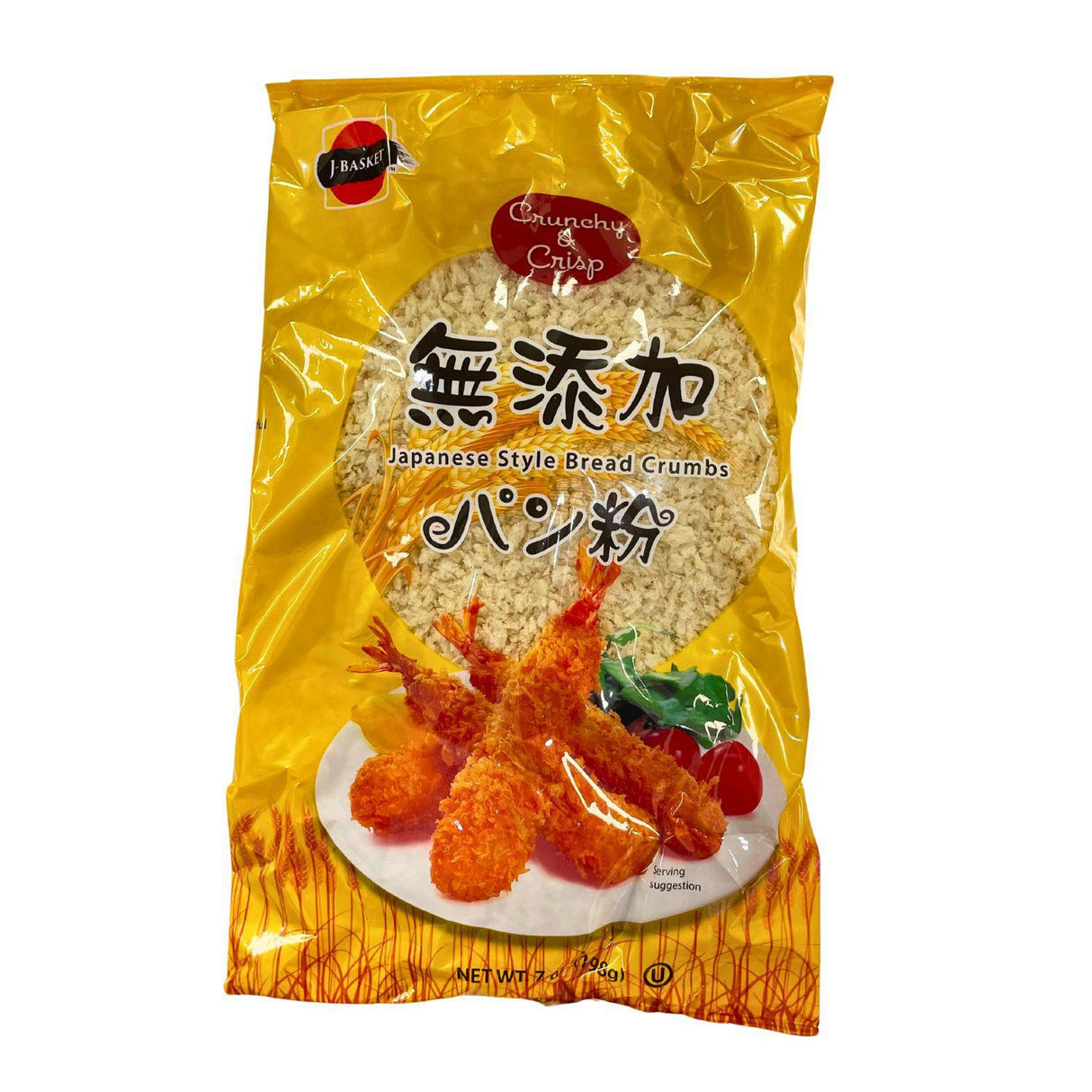 J-BASKET MUTENKA PANKO JAPANESE STYLE BREAD CRUMBS 7OZ/198G