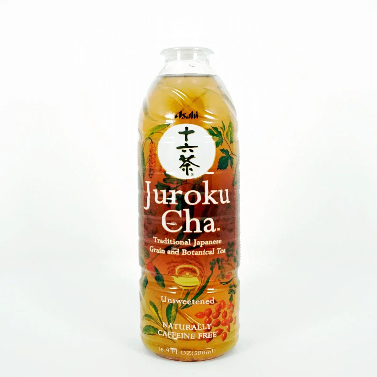 ASAHI JUROKU CHA UNSWEETENED TEA 16.9FL OZ/500ML – GOHAN Market