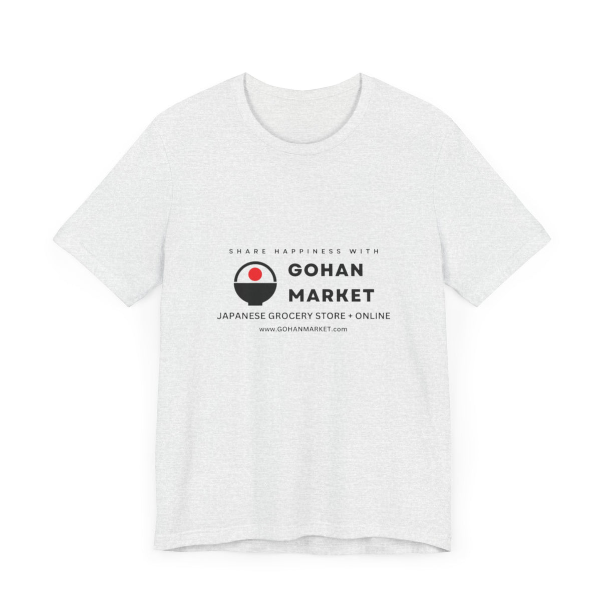 GOHAN MARKET Unisex Jersey Short Sleeve Tee