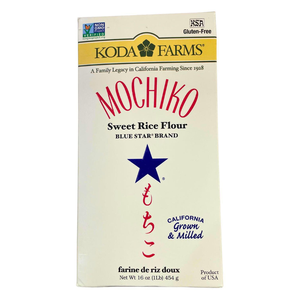 KODA FARMS MOCHIKO SWEET RICE FLOUR 16OZ/454G