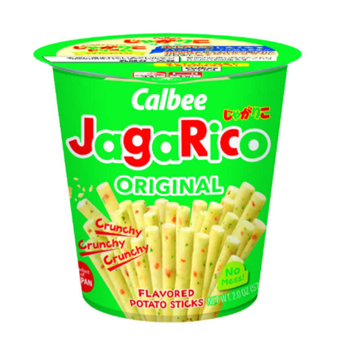 EXPIRING ON 2/12/2025 Calbee JagaRico Original Potato Snack Cup 2OZ/57G