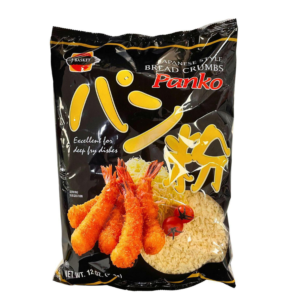 J-BASKET PANKO JAPANESE STYLE BREAD CRUMBS 12OZ/340G