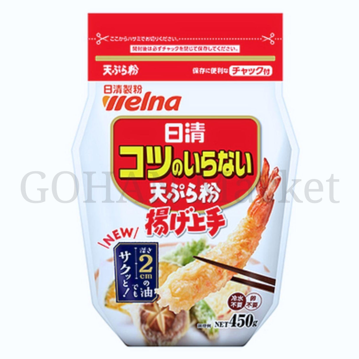 NISSIN WELNA TEMPURA KO TEMPRA BATTER MIX 15.87OZ/450G