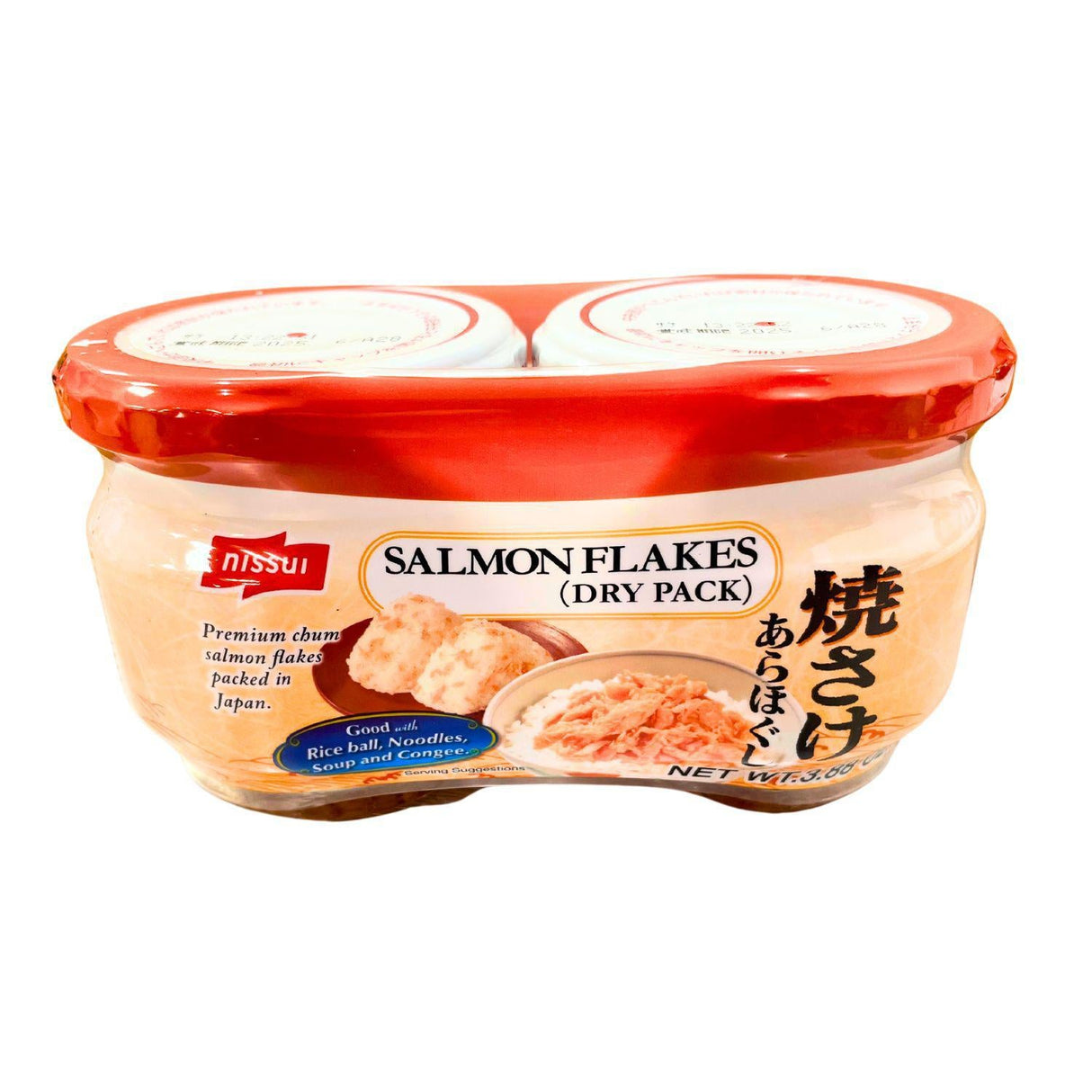 NISSUI SALMON FLAKES (DRY PACK) 3.88OZ