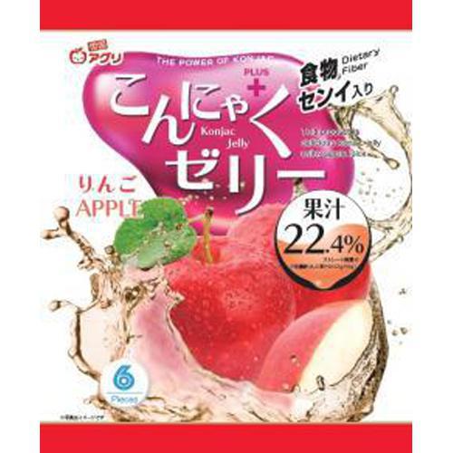 EXPIRING ON 06/13/2024 KONNYAKU JELLY APPLE 3.38 OZ/96G