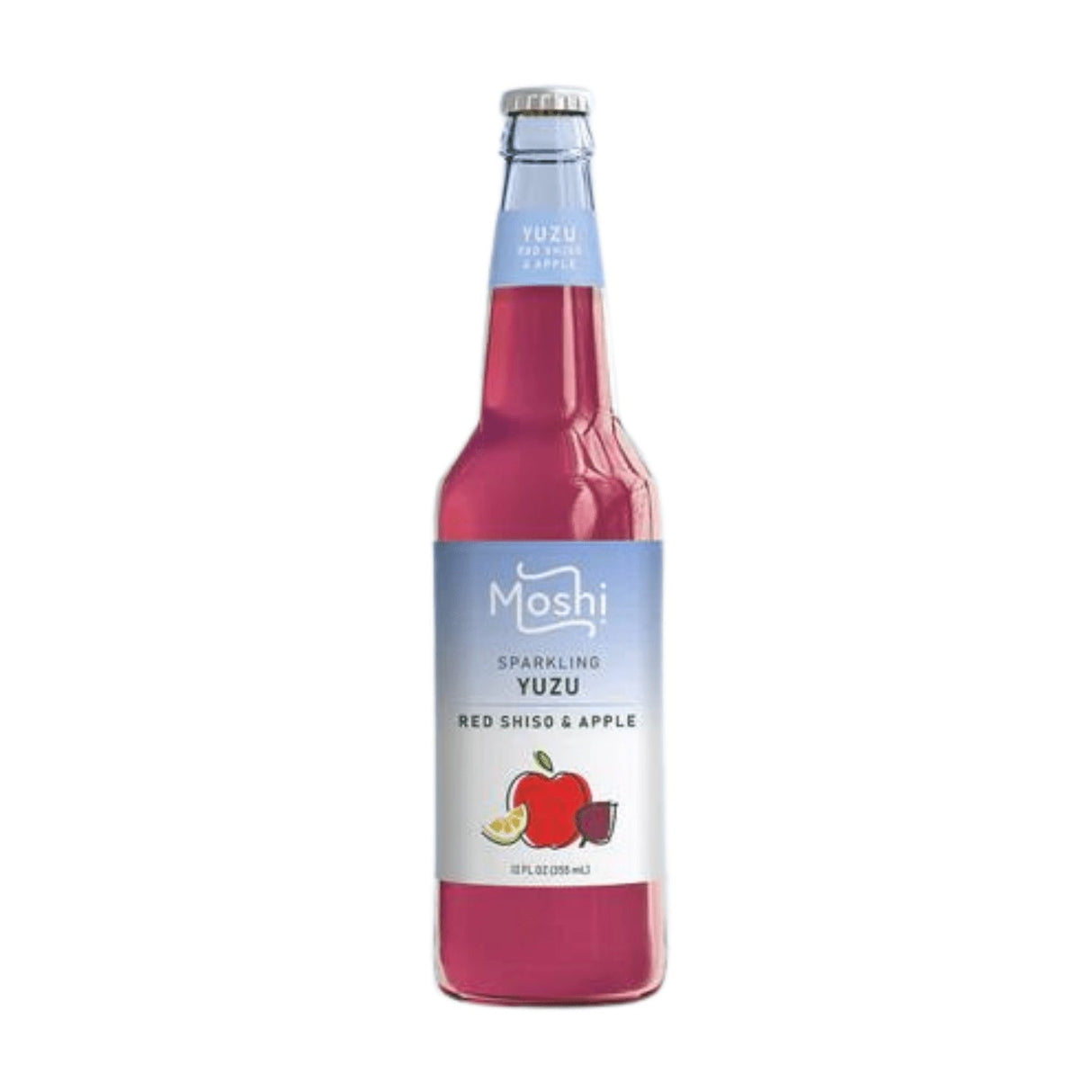 MOSHI SHISO & APPLE YUZU SPARKLING 12FLOZ/355ML