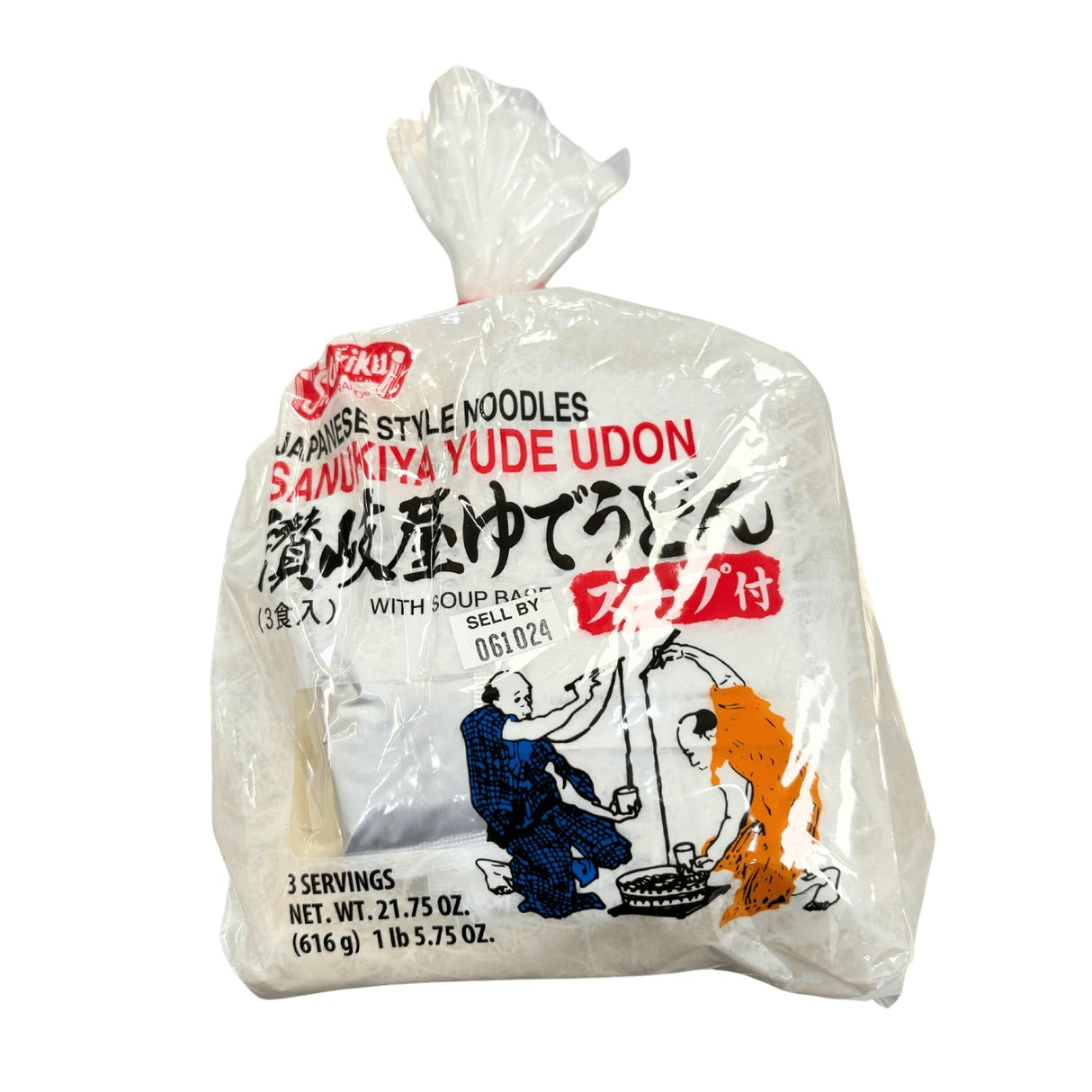 NOODLE UDON YUDE SANUKIYA WSOUP SK